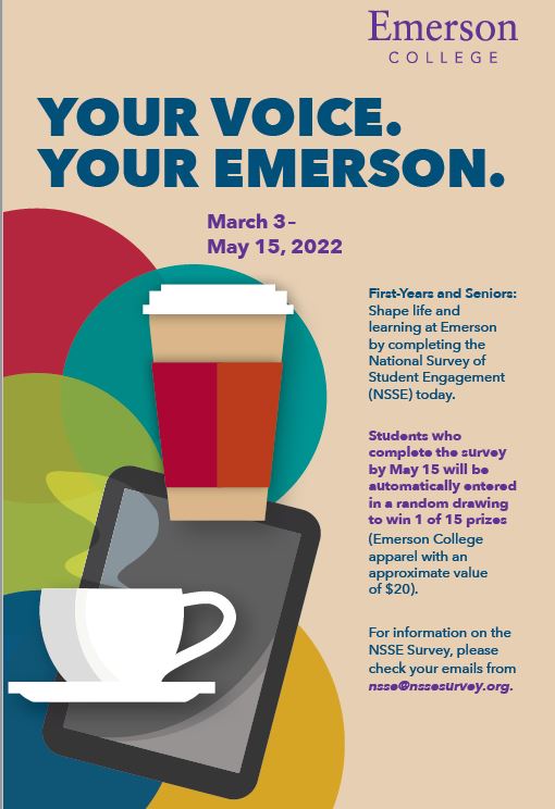 Thumbnail image of the Emerson College recruitment poster