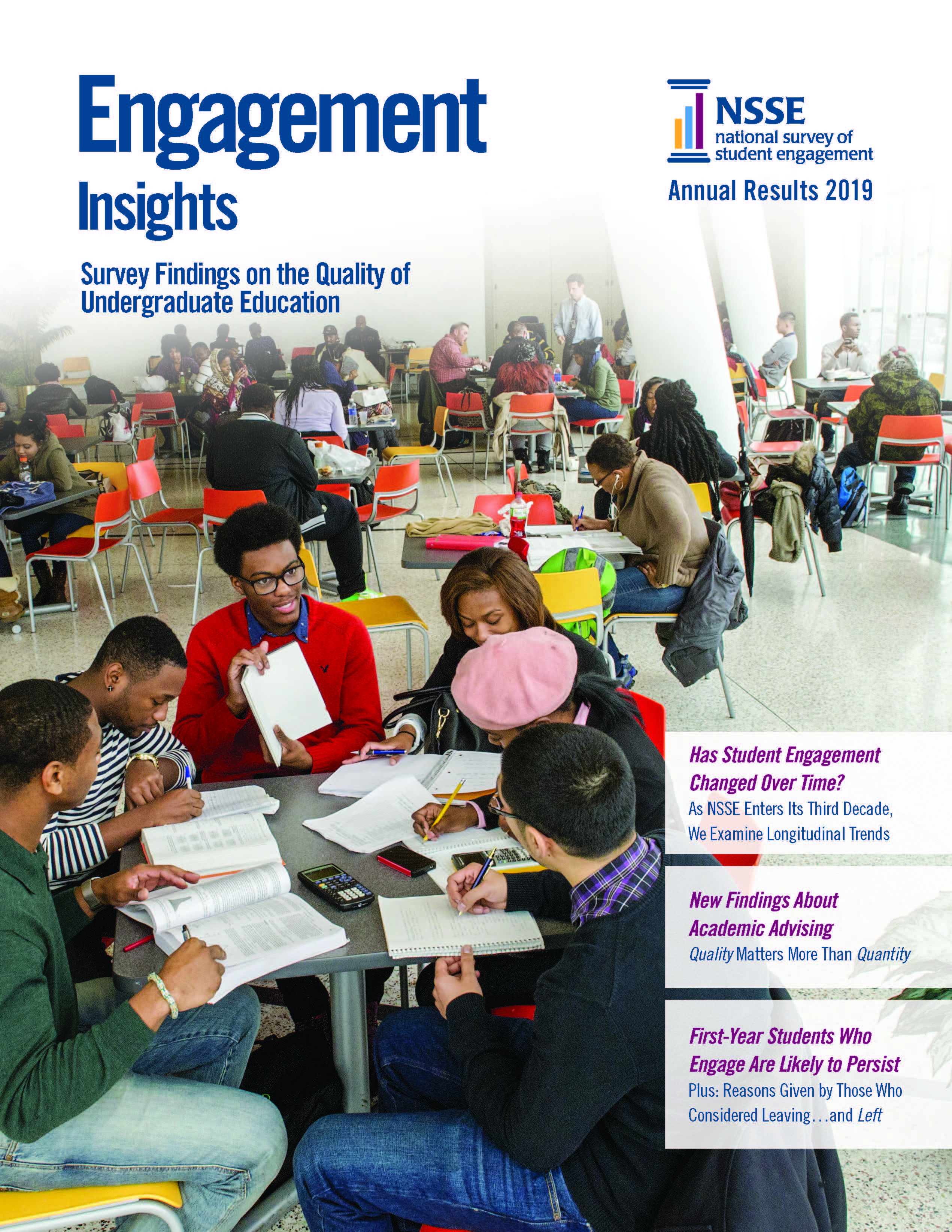 front cover of NSSE Annual Results 2019 Engagement Insights: Survey Findings on the Quality of Undergraduate Education